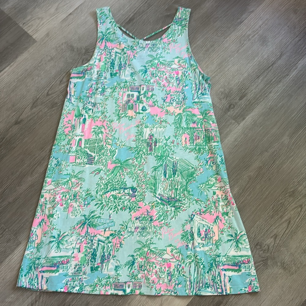 🎈1 DAY SALE! 🎈 
Lilly Pulitzer Kristin Swing Dress in Palm Beach